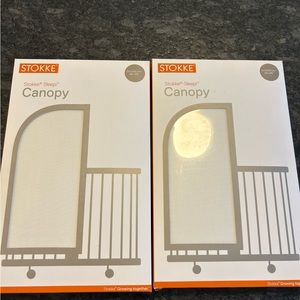 Two brand new in box Stokke Sleepi Canopy sheets